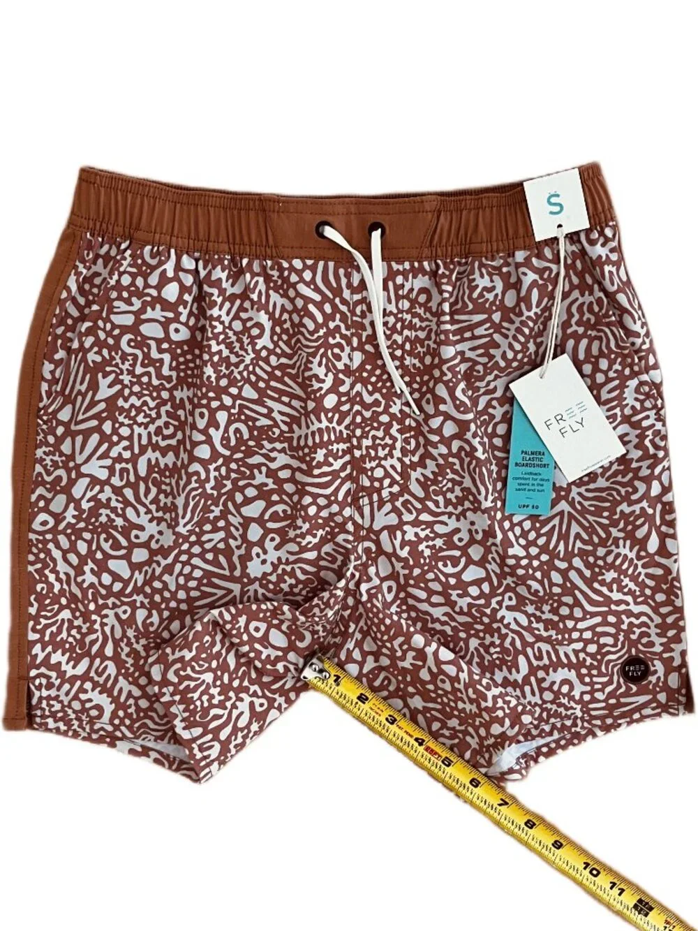 Free Fly Men's Palmera Swim Short Canyon Clay Size S NWT Unlined
